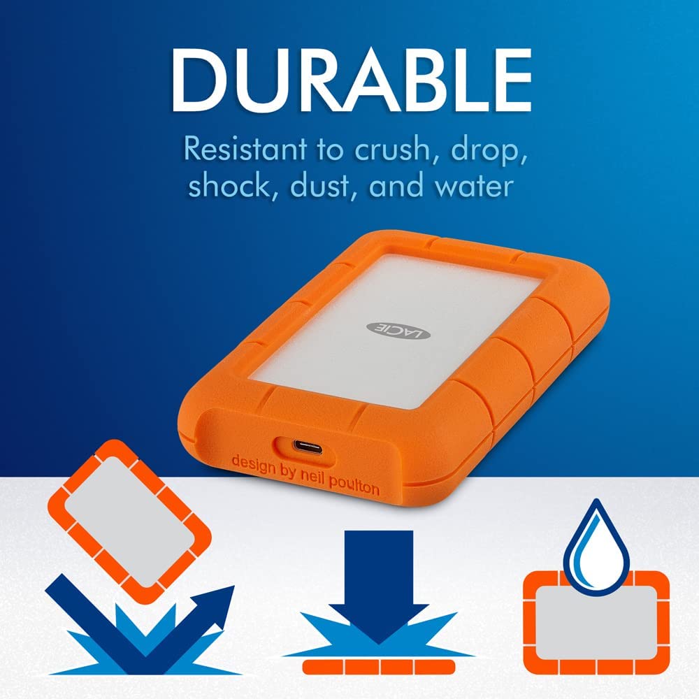 Hd Externo 2Tb Portátil Usb-C Rugged Lacie Hd Externo Hd Externo 2Tb Portátil Usb-C Rugged Lacie Hd Externo