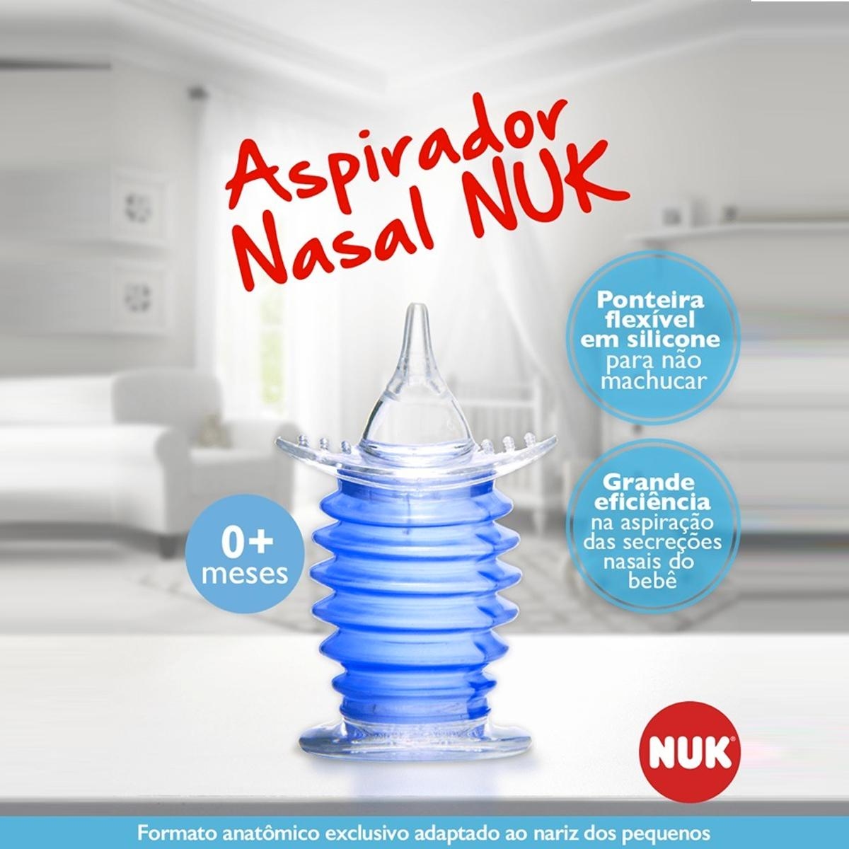 Aspirador Nasal Para Bebês NUK Aspirador Nasal Para Bebês NUK