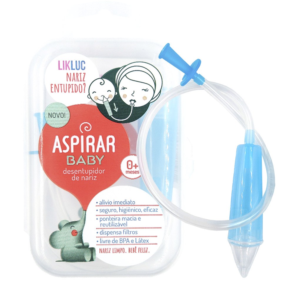 Aspirador Nasal Para Bebês Aspirar Baby Lik Luc Aspirador Nasal Para Bebês Aspirar Baby Lik Luc