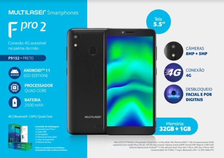 Smartphone Multilaser Pro