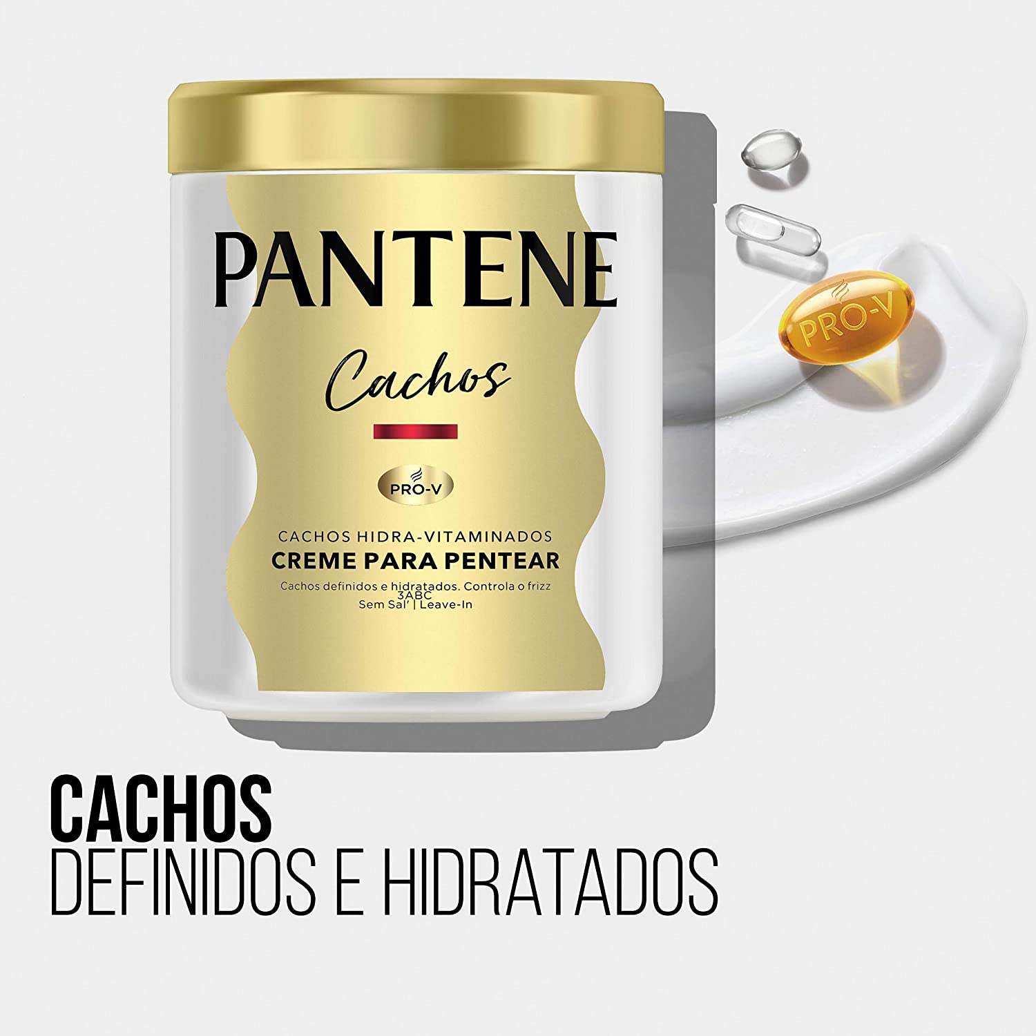 Cachos Hidra-vitaminados Pantene Creme para pentear Cachos Hidra-vitaminados Pantene Creme para pentear