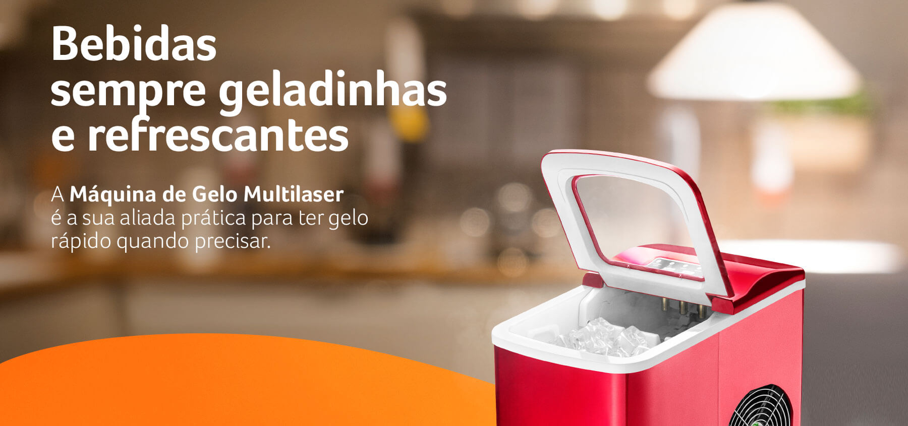Máquina de gelo Multilaser HO069 Máquina de gelo Multilaser HO069