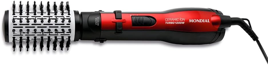 Escova rotativa Ceramic Ion Turbo Mondial