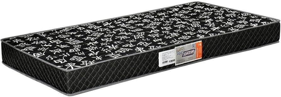 Colchão Solteiro Supreme D33 Preto Gazin Colchão Solteiro Supreme D33 Preto Gazin