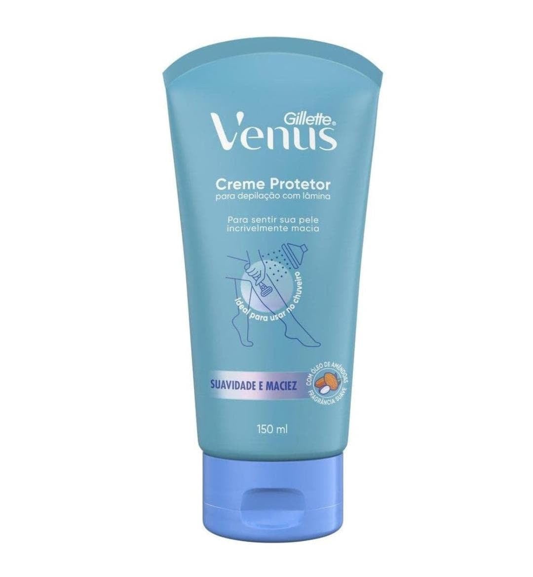 Gillette Venus Creme para Depilação com Óleo de Amêndoas para Depilar no Chuveiro