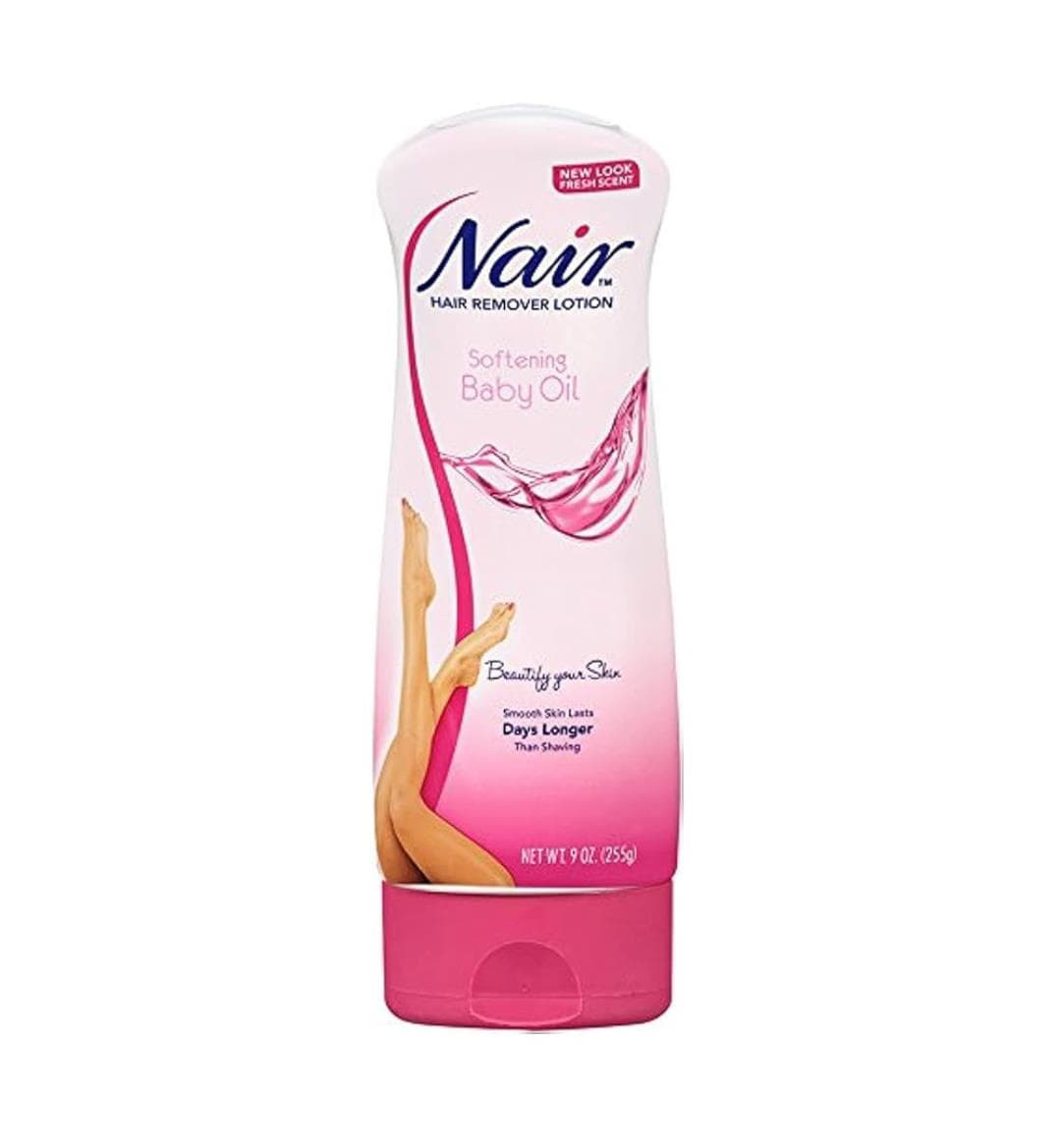 Hair Remover Lotion with Baby Oil For Legs and Body by Nair for Unisex