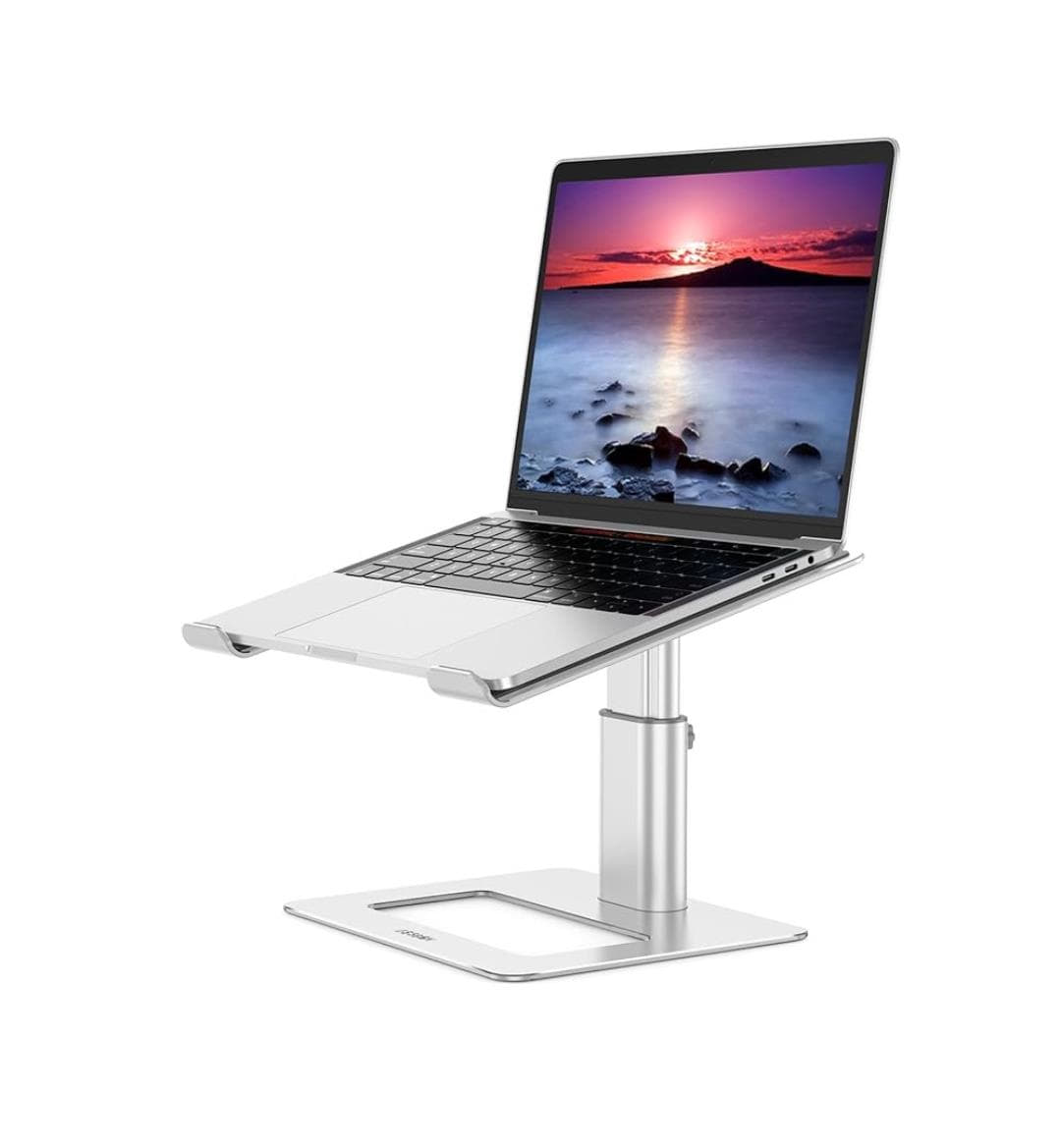 BESIGN LSX3 Suporte de laptop de alumínio, suporte ergonômico ajustável