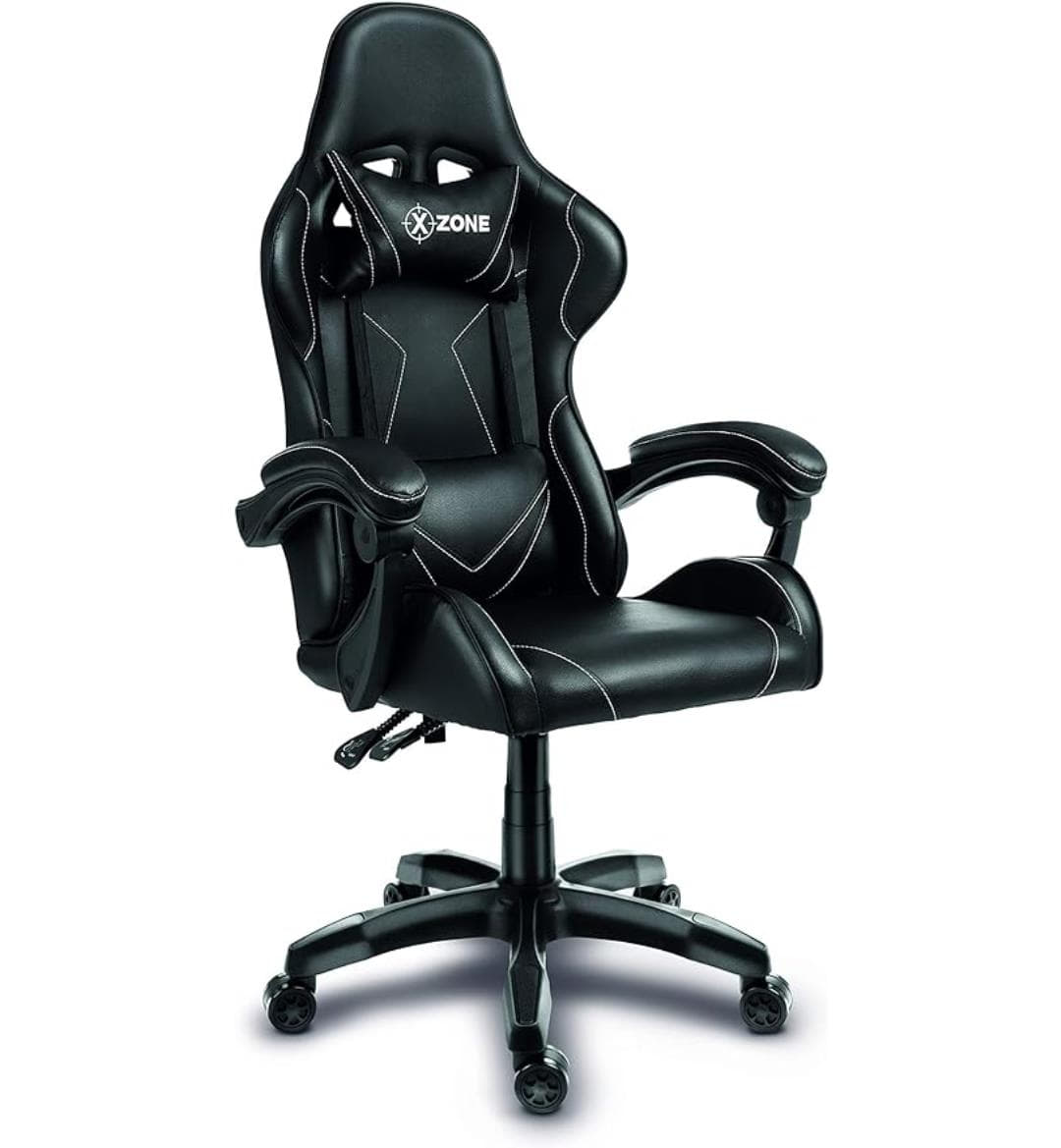 Cadeira Gamer Premium, Xzone, Preto/Branco - CGR-01-BW