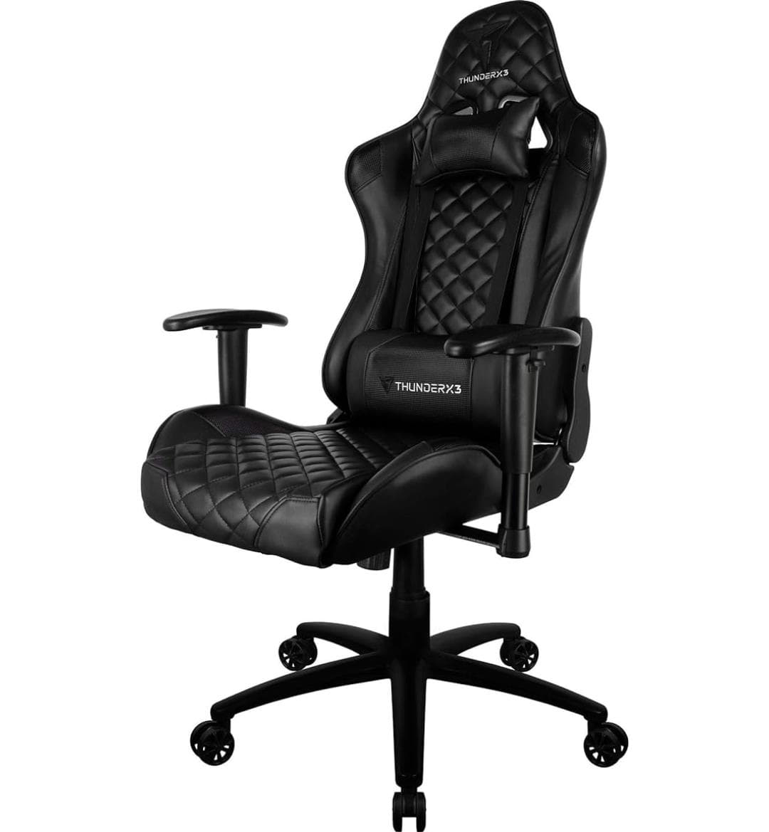 Cadeira Gamer Profissional TGC12 Preta ThunderX3