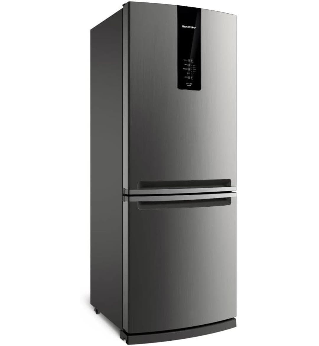 Geladeira Frost Free Brastemp Inverse 2 Portas 443L Evox BRE57AK 127V Geladeira Frost Free Brastemp Inverse 2 Portas 443L Evox BRE57AK 127V