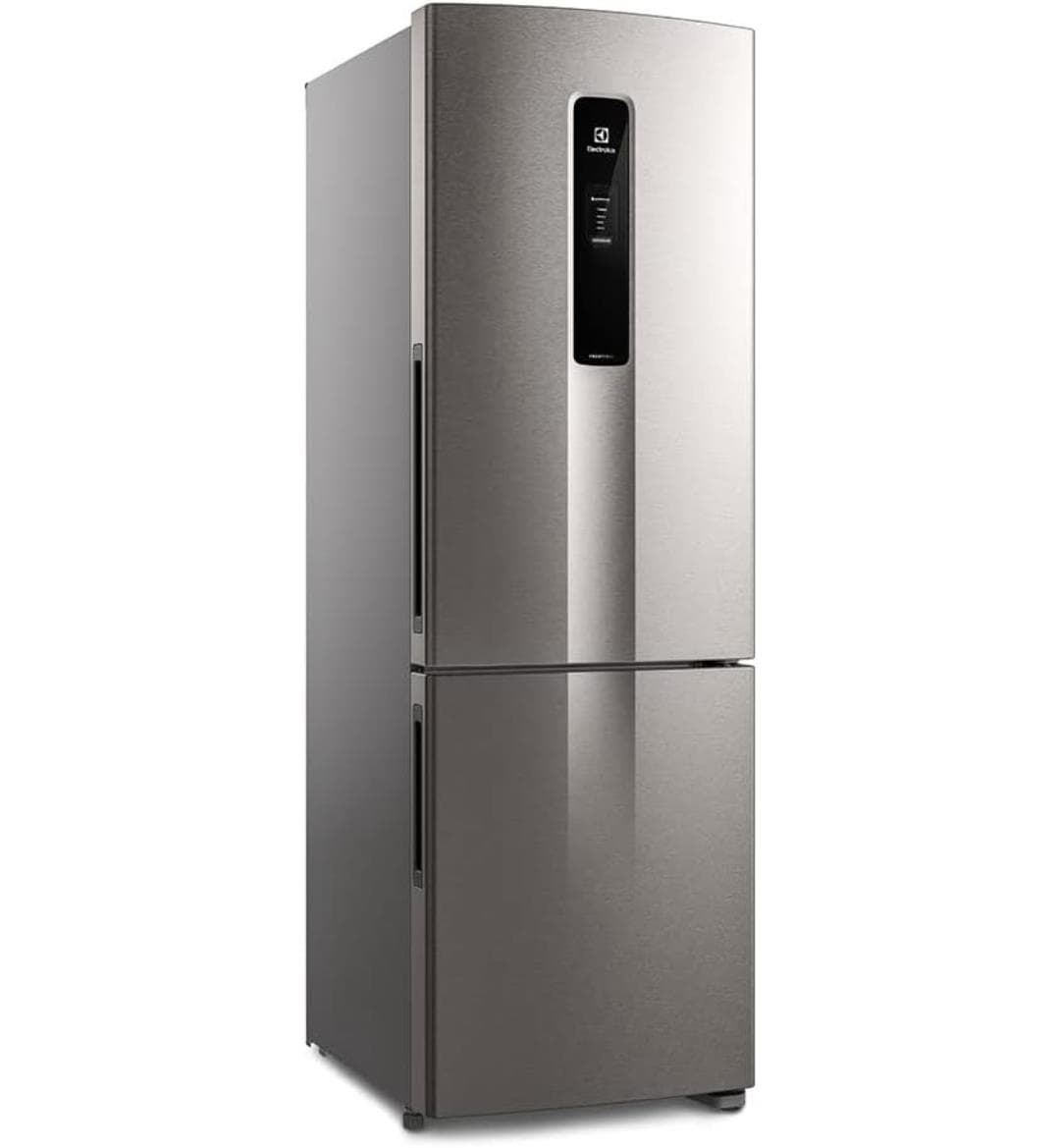 Refrigerador Bottom Freezer Electrolux de 02 Portas Frost Free com 400 Litros Autosense Inox - Db44s Refrigerador Bottom Freezer Electrolux de 02 Portas Frost Free com 400 Litros Autosense Inox - Db44s