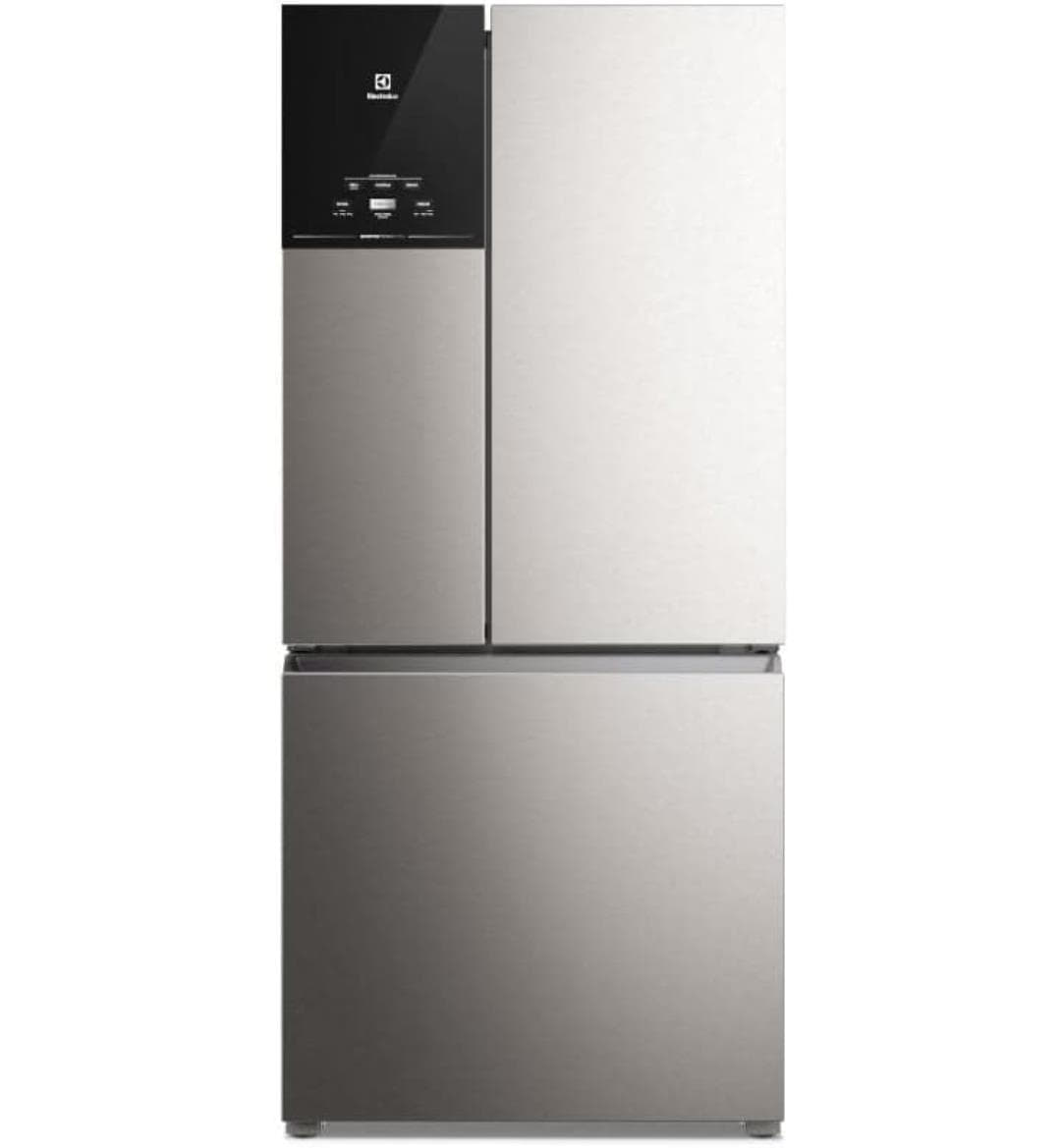 Refrigerador Multidoor Efficient Electrolux de 03 Portas Frost Free com 590 Litros Autosense e Inverter Inox Look Refrigerador Multidoor Efficient Electrolux de 03 Portas Frost Free com 590 Litros Autosense e Inverter Inox Look