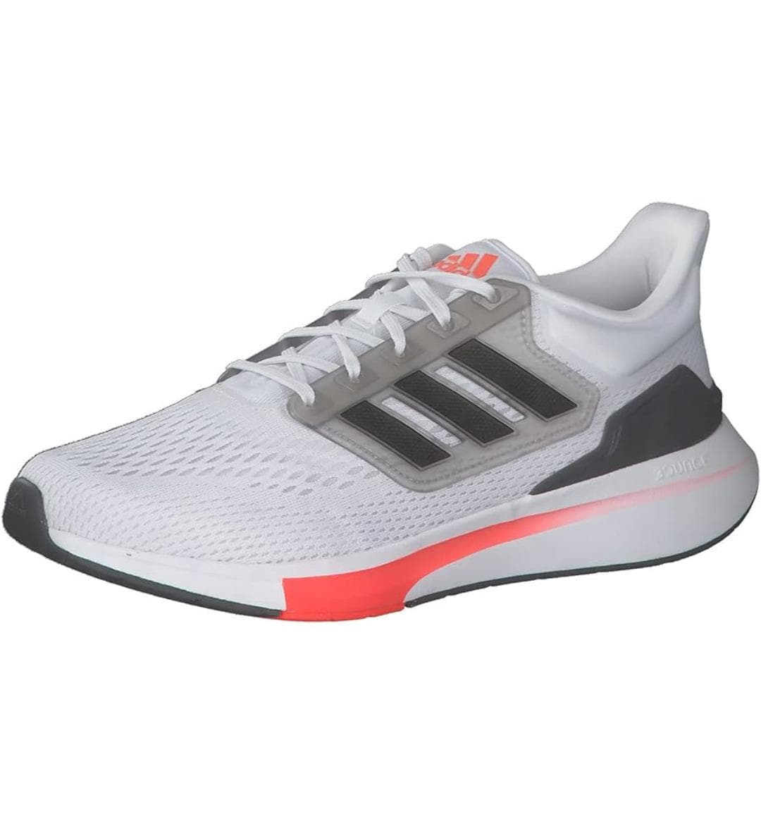 Tênis Adidas EQ21 Run Masculino - Branco e Cinza