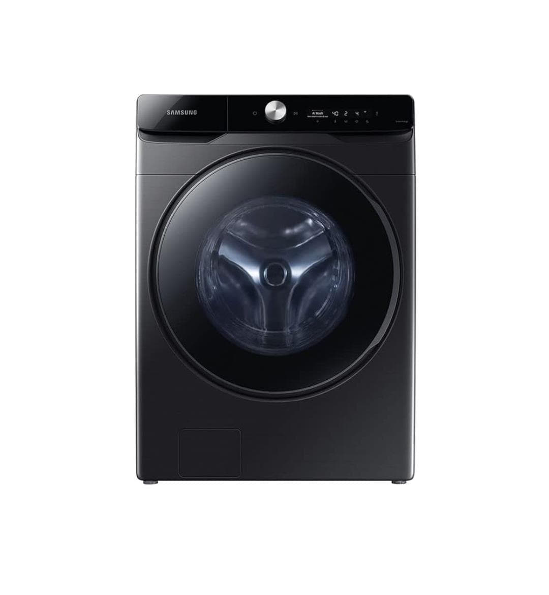 Samsung Lava e Seca 18 Kg Eco Bubble Preto e Inox com 25 Programas de Lavagem - Wd18t6500gv/az Samsung Lava e Seca 18 Kg Eco Bubble Preto e Inox com 25 Programas de Lavagem - Wd18t6500gv/az