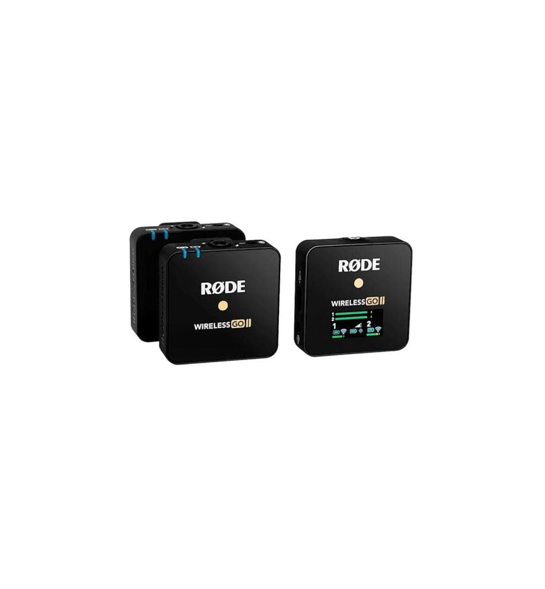 Microfone Sem Fio Rode Wireless Go II Preto 2,4 GHz Yecna Microfone Sem Fio Rode Wireless Go II Preto 2,4 GHz Yecna