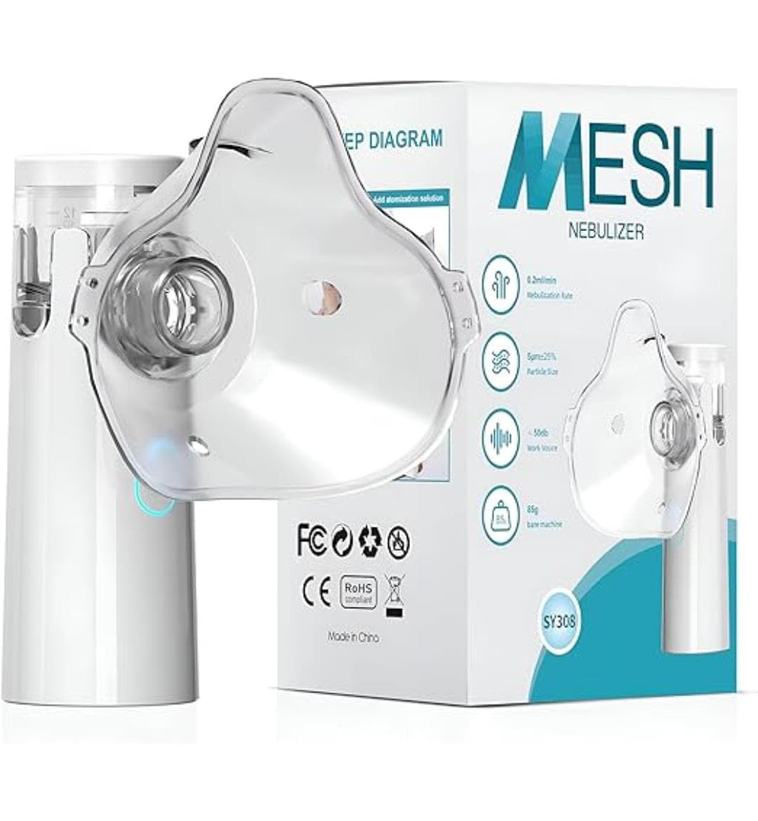 Nebulizador Portátil Ultrassônico Adultos e Crianças Nebulizador Portátil Ultrassônico Adultos e Crianças